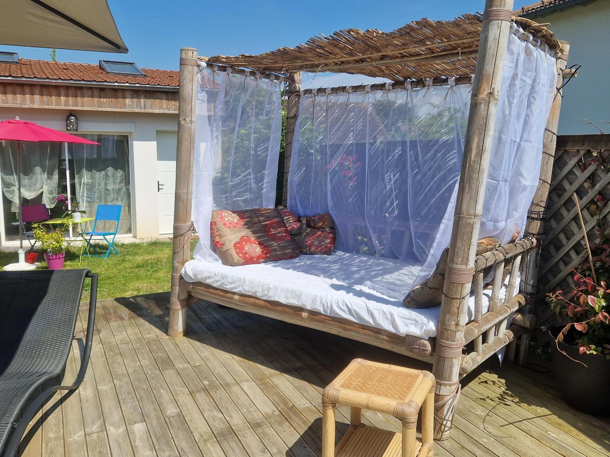 La Serenite Balinaise, Chambre Et Sdb Privee, Jardin , Piscine Et Jacuzzi En Saison, Pres De Chantilly, Parc Asterix Et Cdg Et Paris En 20' Orry-La-Ville Exteriér fotografie