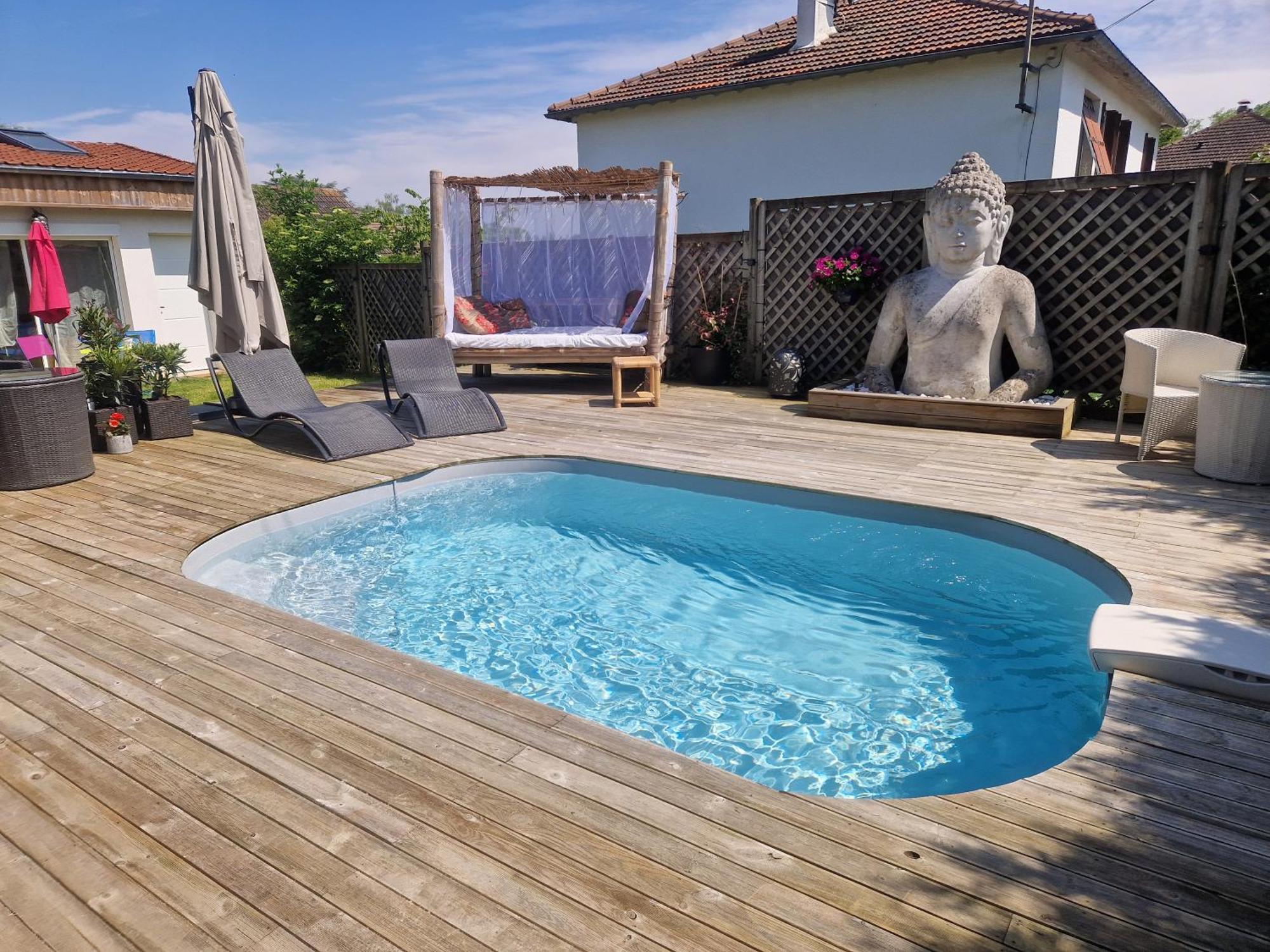 La Serenite Balinaise, Chambre Et Sdb Privee, Jardin , Piscine Et Jacuzzi En Saison, Pres De Chantilly, Parc Asterix Et Cdg Et Paris En 20' Orry-La-Ville Exteriér fotografie