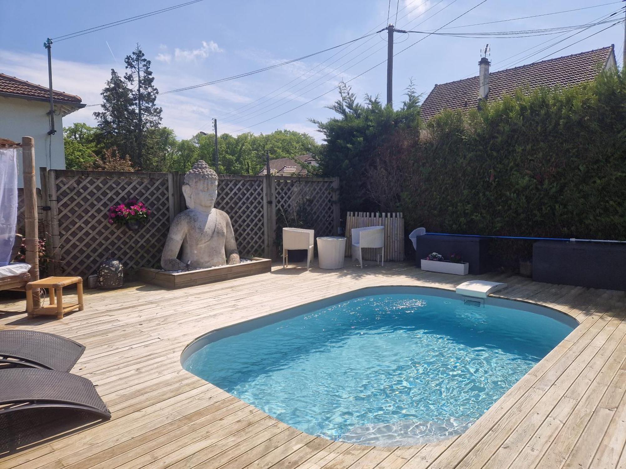 La Serenite Balinaise, Chambre Et Sdb Privee, Jardin , Piscine Et Jacuzzi En Saison, Pres De Chantilly, Parc Asterix Et Cdg Et Paris En 20' Orry-La-Ville Exteriér fotografie