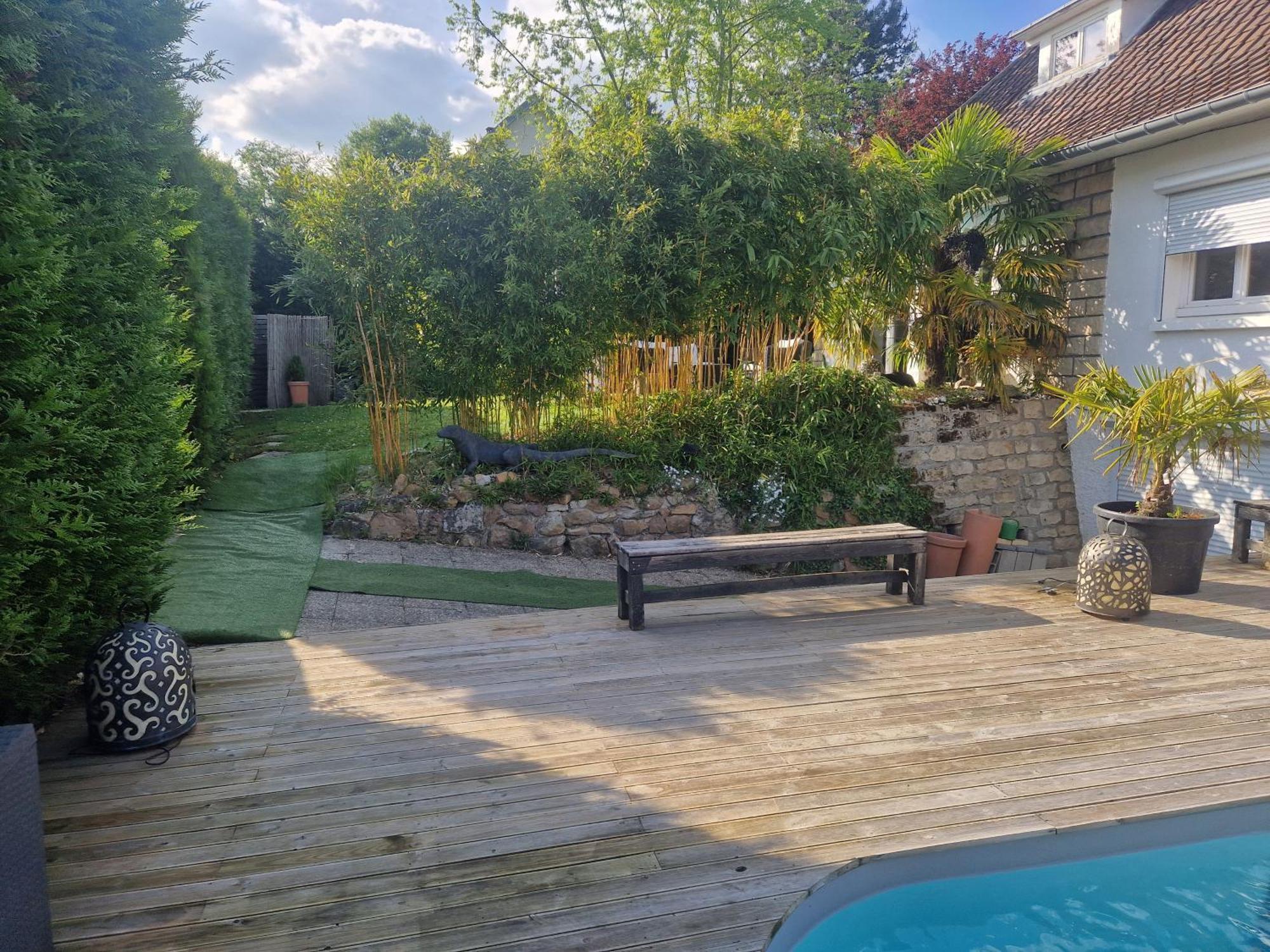 La Serenite Balinaise, Chambre Et Sdb Privee, Jardin , Piscine Et Jacuzzi En Saison, Pres De Chantilly, Parc Asterix Et Cdg Et Paris En 20' Orry-La-Ville Exteriér fotografie
